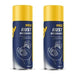 2x Mannol Rust Dissolver Rust Remover Spray Water Repellent Anti Friction 450ml Mannol  - Dynamic Drive