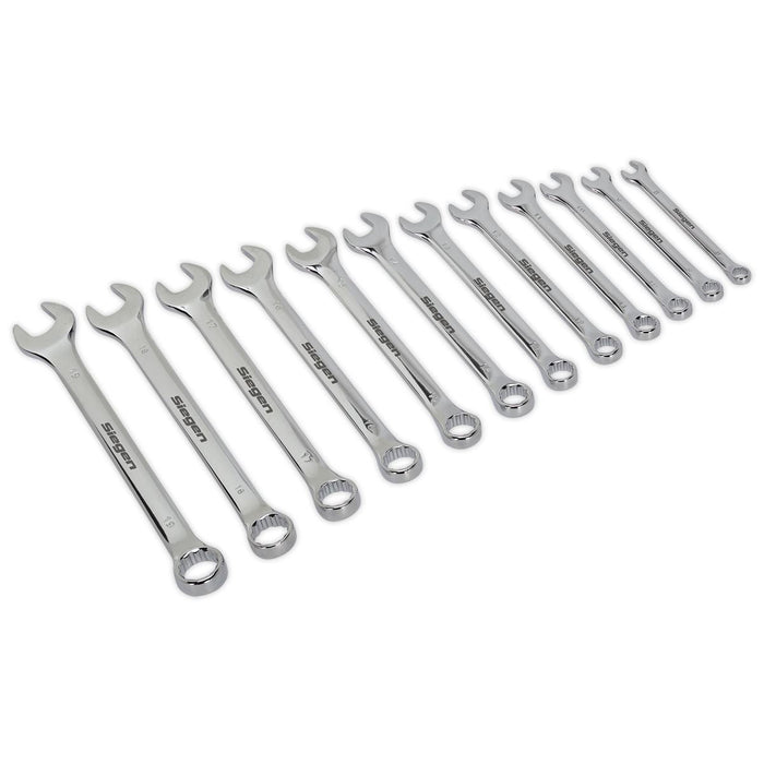 Sealey Combination Spanner Set 12pc Metric S0563 Siegen by Sealey - Dynamic Drive