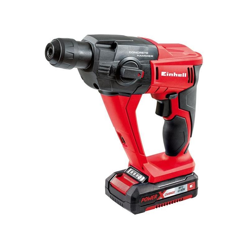 Einhell TE-HD 18 Li Cordless Rotary Hammer Kit 18V 1 x 1.5Ah Li-ion Einhell - Dynamic Drive