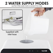 Baridi 2-4 Place Settings Mini Portable Tabletop Dishwasher, 5 Wash Functions Baridi - Dynamic Drive