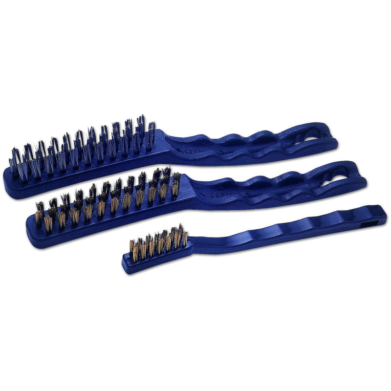 Laser Wire Brush Set 3pc 1105 Laser - Dynamic Drive