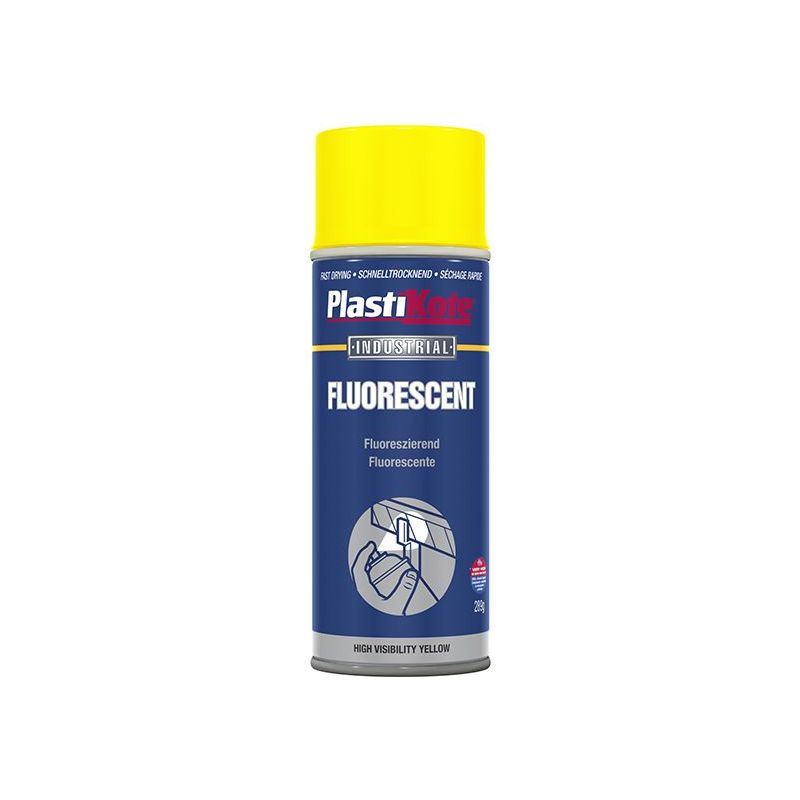 Plastikote High Visibility Spray Red 400ml PlastiKote - Dynamic Drive