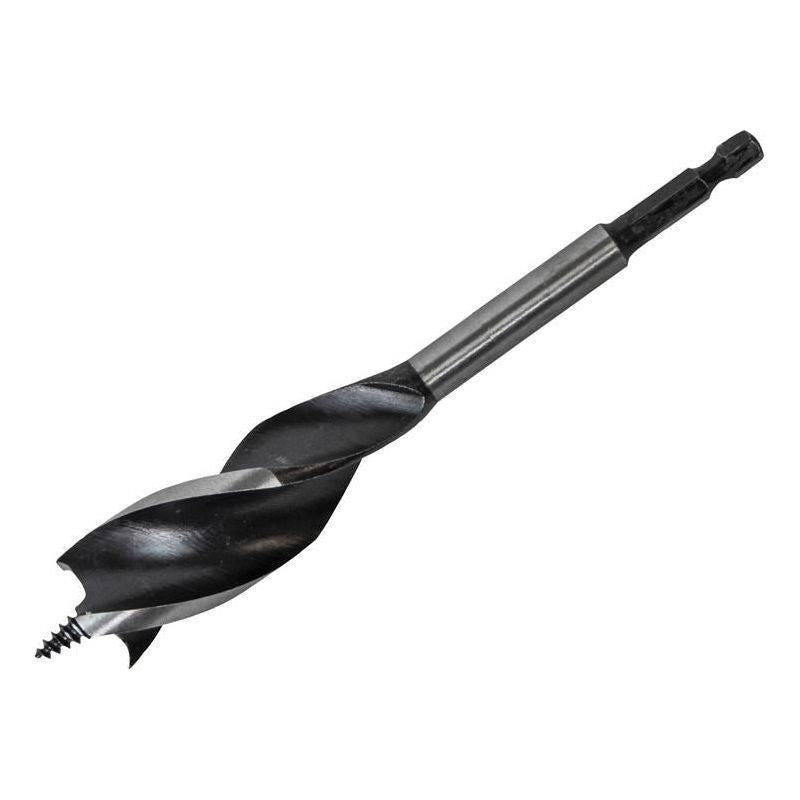 Faithfull Tri-Point Speed Auger Bit 28mm Faithfull - Dynamic Drive