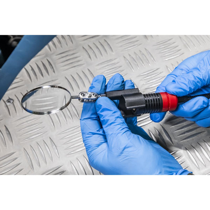Sealey Round Mirror for LED Pick-Up Tool LEDFLEXM2 Sealey - Dynamic Drive