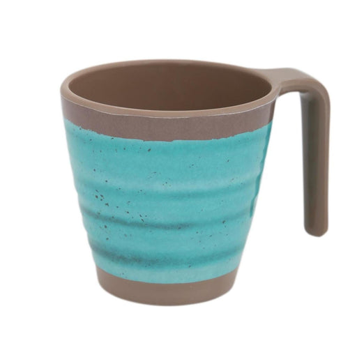 Bo-Camp Mug Halo M Melamine 4 Pieces Aqua Bo-Camp - Dynamic Drive