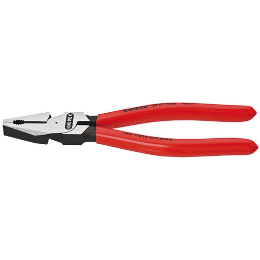 Draper Knipex 02 01 180 SB High Leverage Combination Pliers, 180mm 19587 Draper - Dynamic Drive