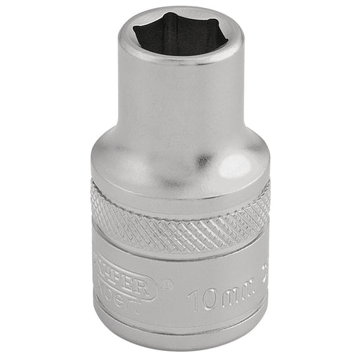 Draper 6 Point Metric Socket, 1/2" Sq. Dr., 10mm 16598 Draper - Dynamic Drive