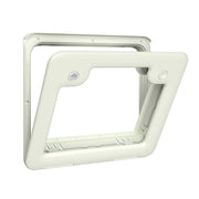 Thetford White Service Door 3 1 lock 1 Push Button 2680580 Thetford - Dynamic Drive