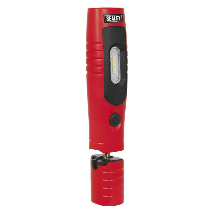 Sealey Rechargeable 360 Inspection Light 7 SMD & 3W SMD LED Red Lithium-ion Sealey - Dynamic Drive