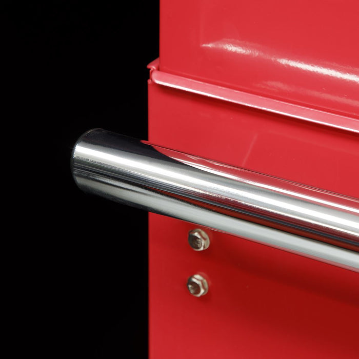 Sealey Rollcab 12 Drawer with Ball-Bearing Slides Heavy-Duty Red AP6612 Sealey - Dynamic Drive
