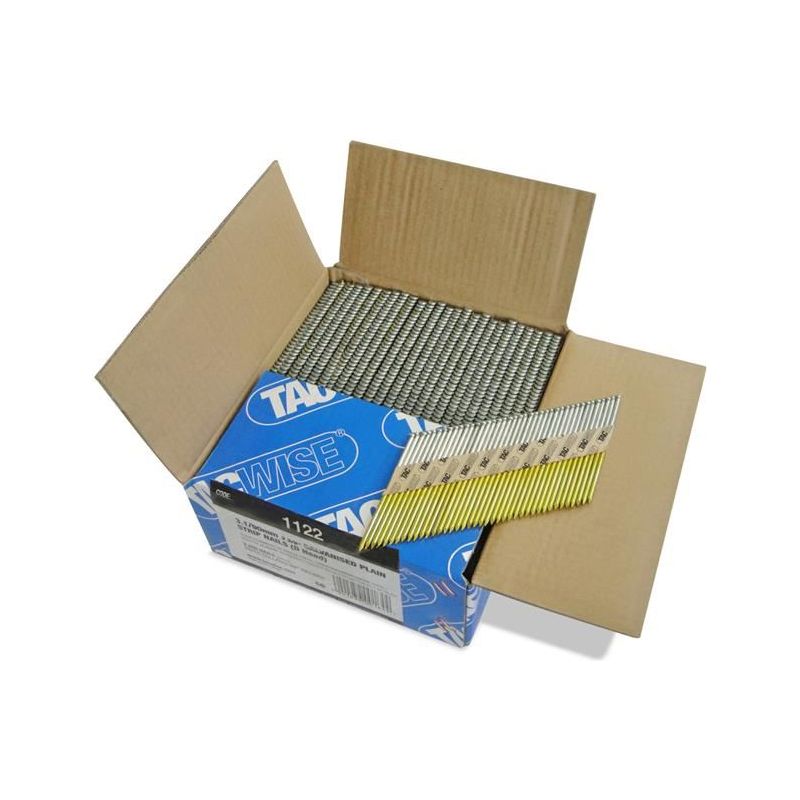 Tacwise 34° Extra Galvanised Framing Plain Shank Nails Type 3.1/90mm (2200) Tacwise - Dynamic Drive