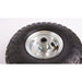 10" Pneumatic 4.10 /3.50-4 Jokey Wheel with 20mm Bore Crusader - Dynamic Drive