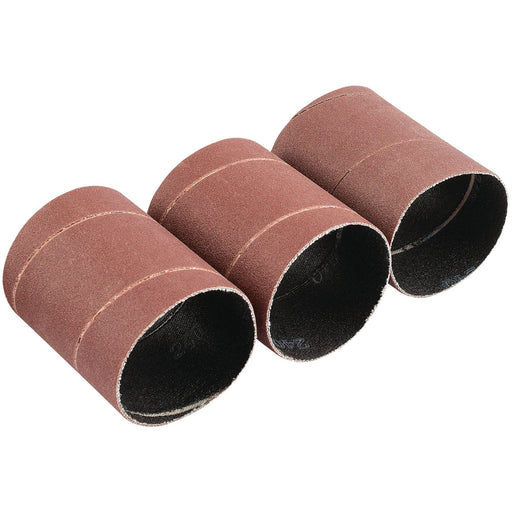 Draper Aluminium Oxide Sanding Sleeves, 45 x 60mm, 240 Grit (Pack of 3) 93357 Draper - Dynamic Drive