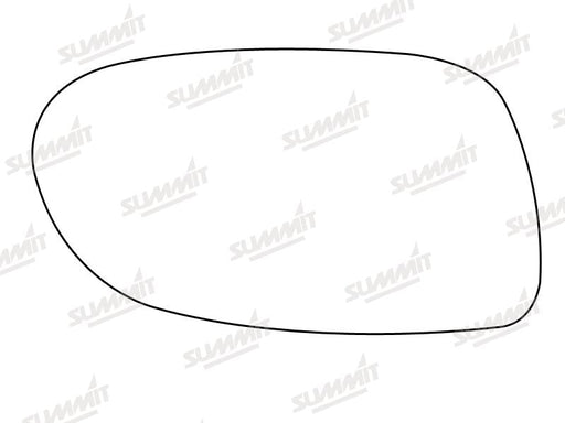 Summit Heated Base Plate With Blind Spot Mirror Glass fits Mercedes W168 A Class RHS Summit - Dynamic Drive