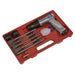 Sealey Air Hammer with Chisels Long Stroke SA11 Sealey - Dynamic Drive
