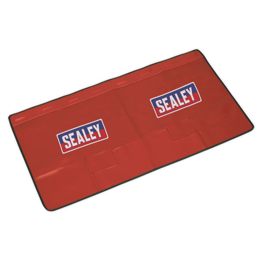 Sealey Wing Cover with 4 Pockets Workshop Magnetic VS856 Sealey - Dynamic Drive