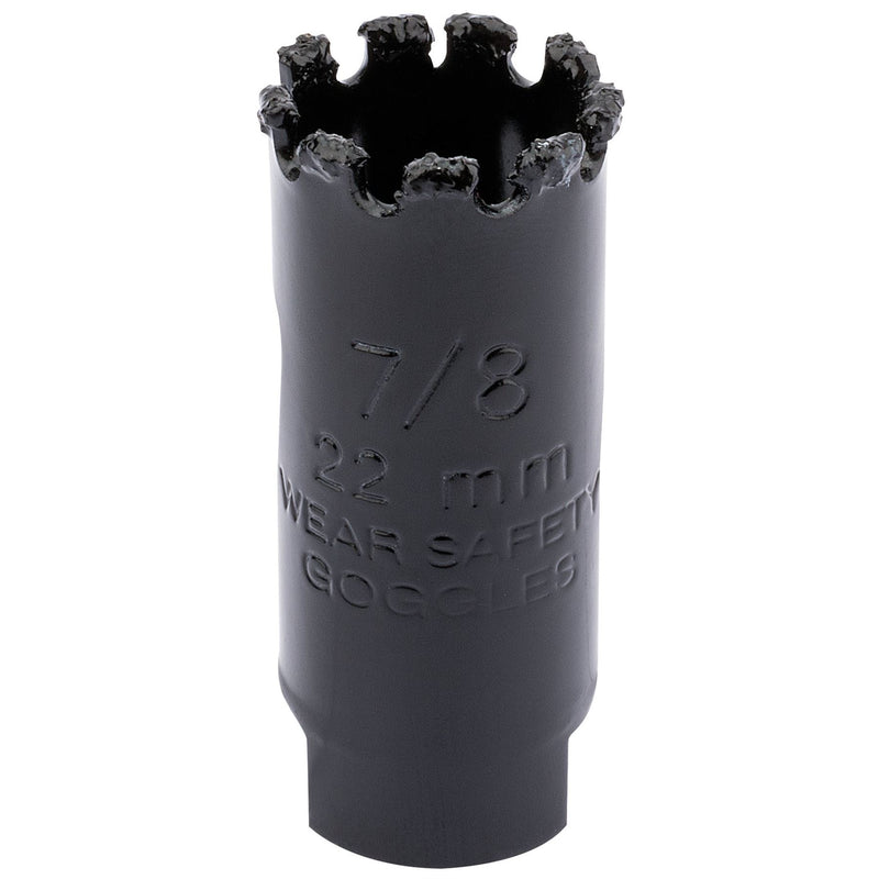 Draper Tungsten Carbide Grit Hole Saw, 22mm 34867 Draper - Dynamic Drive