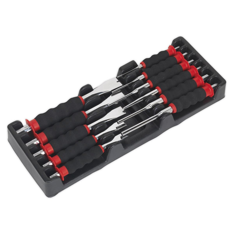 Sealey Sheathed Punch & Chisel Set 11pc AK9135 Sealey - Dynamic Drive