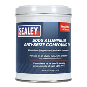 Sealey Aluminium Anti-Seize Compound 500g Tin SCS103 Sealey - Dynamic Drive