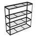 Heavy-Duty Modular Racking Unit 4 Mesh Shelves 300kg Capacity Per Level 1820mm Sealey - Dynamic Drive