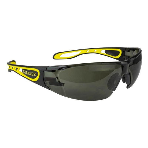 Stanley® Hand Tools Wrap Around Safety Glasses - Smoke STANLEY® Hand Tools - Dynamic Drive