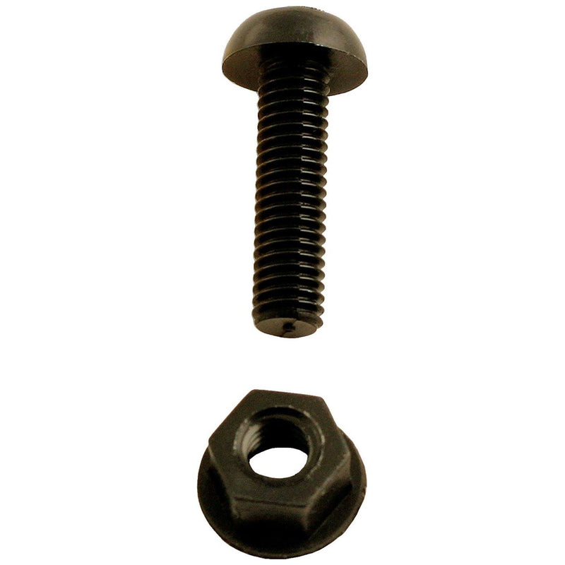 Connect 31532 Number Plate Fixing 1" Black Screws/Nuts 100pc Connect - Dynamic Drive