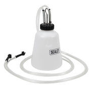 Sealey Hi-Flow Twin Pipe Brake Bleed Bottle 2L VS0218 Sealey - Dynamic Drive