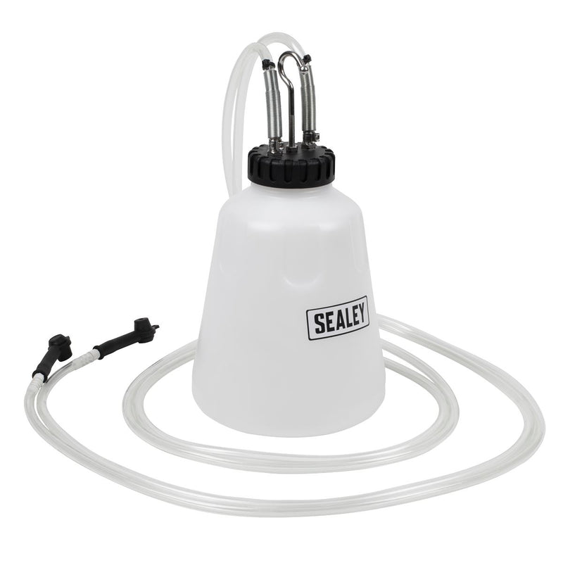 Sealey Hi-Flow Twin Pipe Brake Bleed Bottle 2L VS0218 Sealey - Dynamic Drive