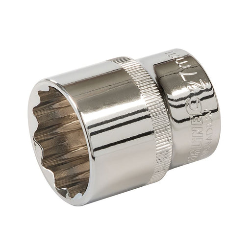 Silverline Socket 1/2" Drive 12pt Metric 27mm Silverline - Dynamic Drive