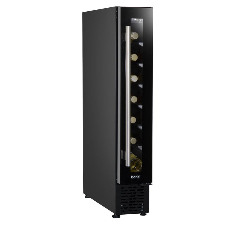 Baridi Extra-Slim 7 Bottle Wine Fridge & Cooler 15cm - Black DH76 Baridi - Dynamic Drive