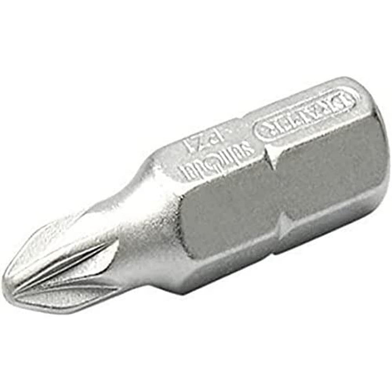 Draper 4.5 mm 1/4" Hex Plain Slot Titanium Nitride Coated Insert Bit 25mm Long x Draper - Dynamic Drive