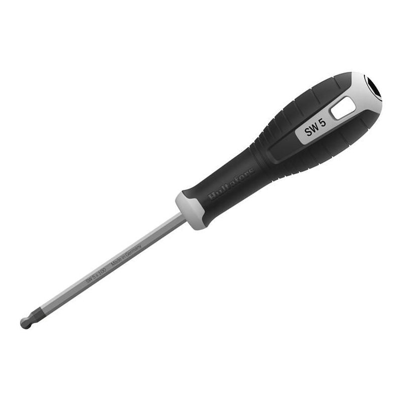 Hultafors Hex Ballpoint Screwdriver 5 x 100mm Hultafors - Dynamic Drive