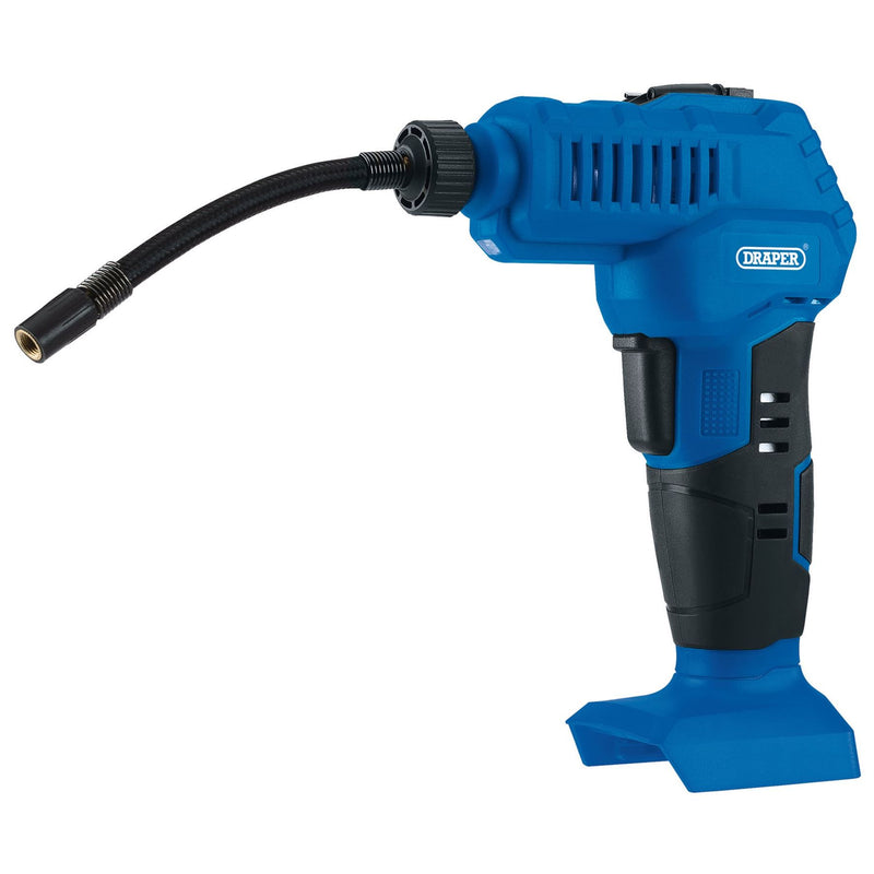 Draper D20 20V Air Inflator (Sold Bare) 55767 Draper - Dynamic Drive