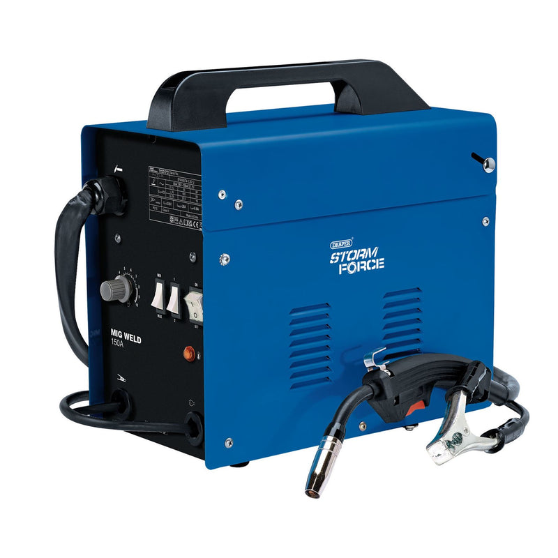 Draper Storm Force Gasless MIG Welder, 150A 70050 Draper - Dynamic Drive