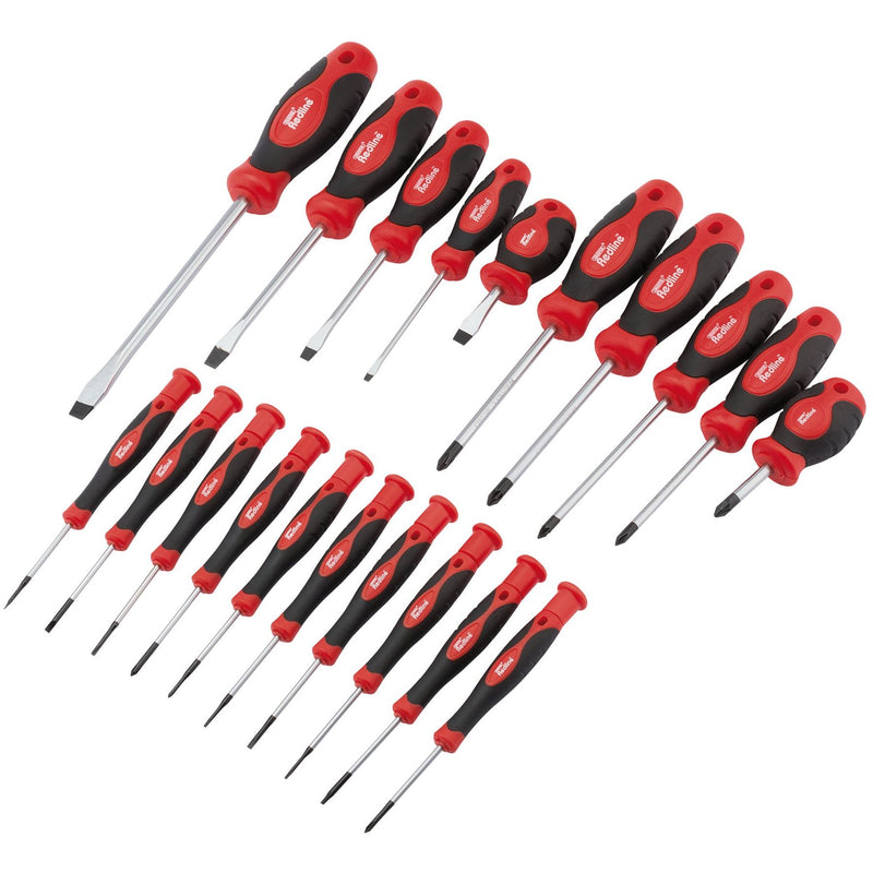 Draper Soft Grip Screwdriver Set (20 Piece) 80920 Draper - Dynamic Drive