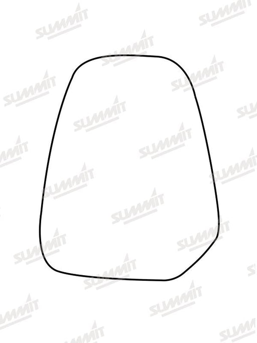 Summit Heated Backing Plate with Commercial Glass fits Ford Transit Courier 14-17 RHS Summit - Dynamic Drive