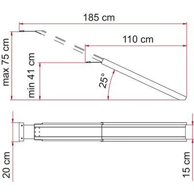 02095-04- CARRY RAMP Fiamma  - Dynamic Drive