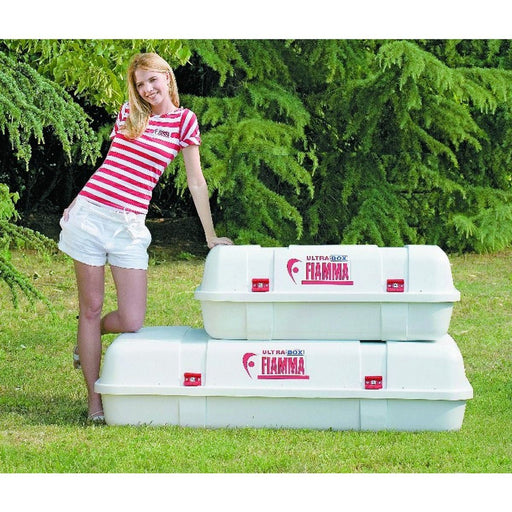 Oxford Aqua Roll Bag RB 30 (Black/Blue/White / 30L) for Caravan/Motorhome Fiamma - Dynamic Drive