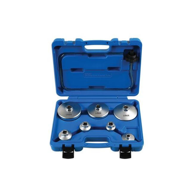Laser Oil Filter Wrench Set 8pc 6932 Laser - Dynamic Drive