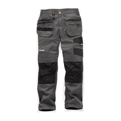 Scruffs Trade Flex Trousers Graphite 38S Scruffs - Dynamic Drive