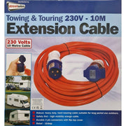 Streetwize 10m Caravan 230v Hook Up Cable Extension Streetwize - Dynamic Drive