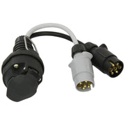 Ring Automotive A0039 12N & 12S Sockets To 13 Pin Plug Adaptor Ring Automotive - Dynamic Drive