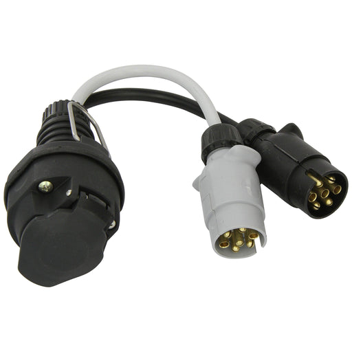 Ring Automotive A0039 12N & 12S Sockets To 13 Pin Plug Adaptor Ring Automotive - Dynamic Drive