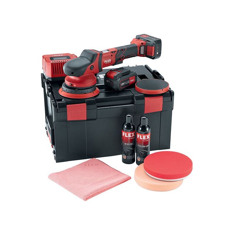 Flex Power Tools Random Orbital Polisher 150mm 18V 2 x 5.0Ah Li-ion Flex Power Tools - Dynamic Drive