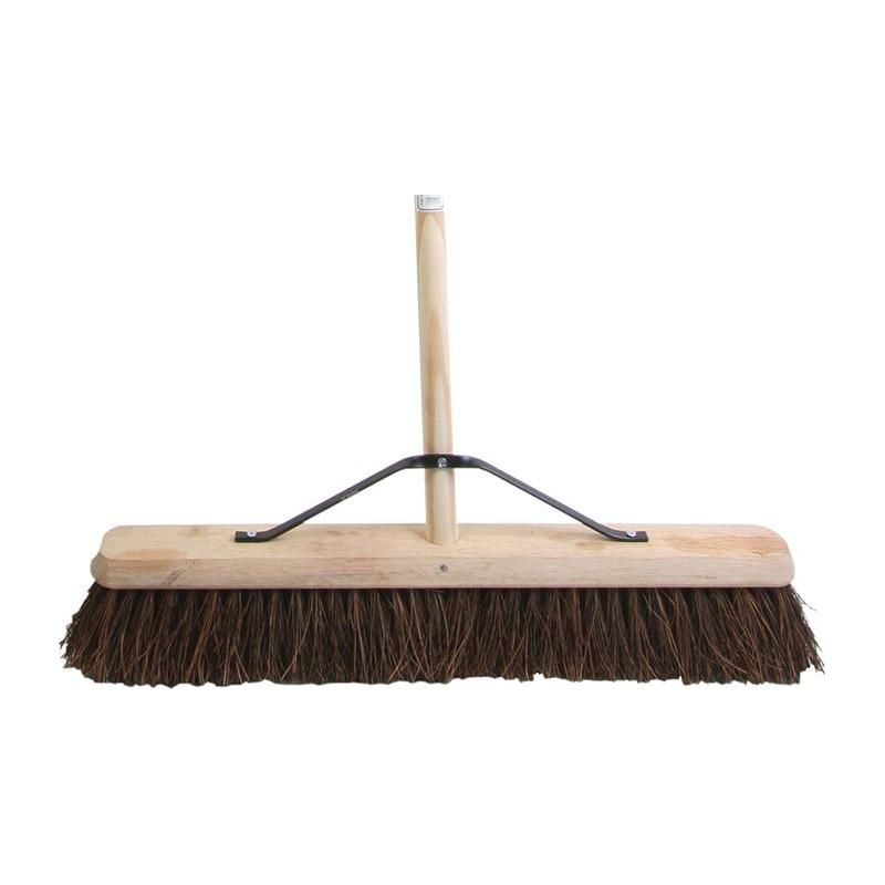 Faithfull Stiff Bassine Broom 600mm (24in) + Handle & Stay Faithfull - Dynamic Drive