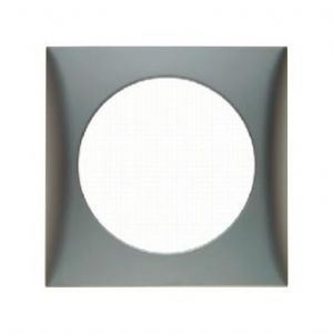 Berker Single Frame Matt Chrome 21241C Berker - Dynamic Drive