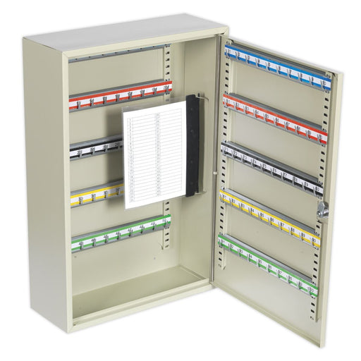 Sealey Key Cabinet 100 Key Capacity Deep SKC100D Sealey - Dynamic Drive