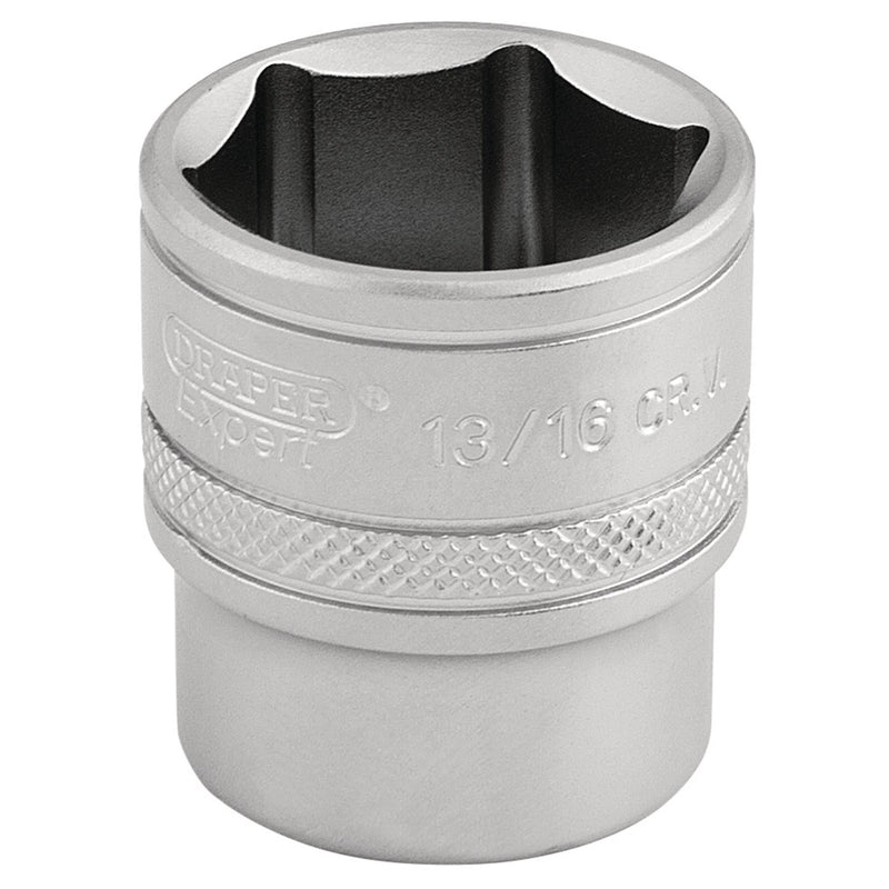 Draper 6 Point Imperial Socket, 3/8" Sq. Dr., 13/16" 16575 Draper - Dynamic Drive