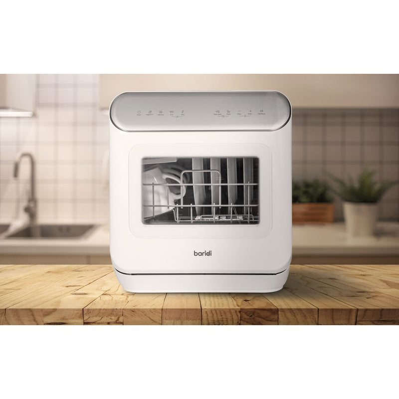Baridi Mini Portable Tabletop 6L Dishwasher with 3 Place Settings, 7 Wash Functions - DH72 Baridi  - Dynamic Drive