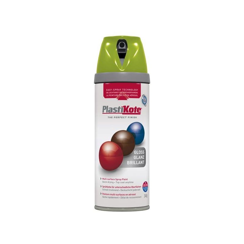 Plastikote Twist & Spray Gloss April Green 400ml PlastiKote - Dynamic Drive